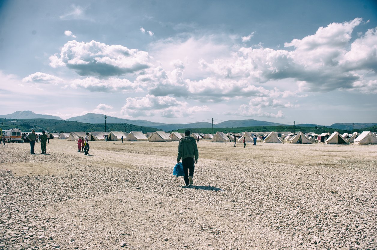 Syrian refugee camp