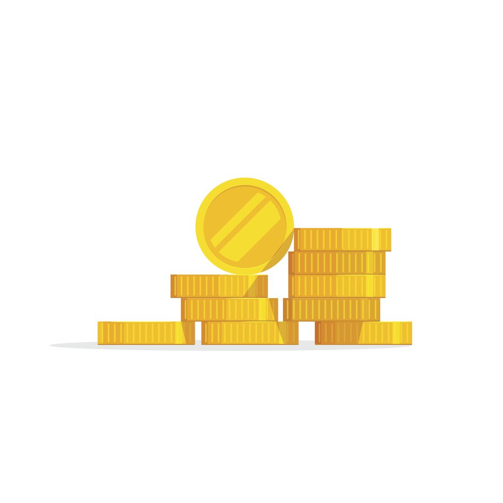 Stack of coins