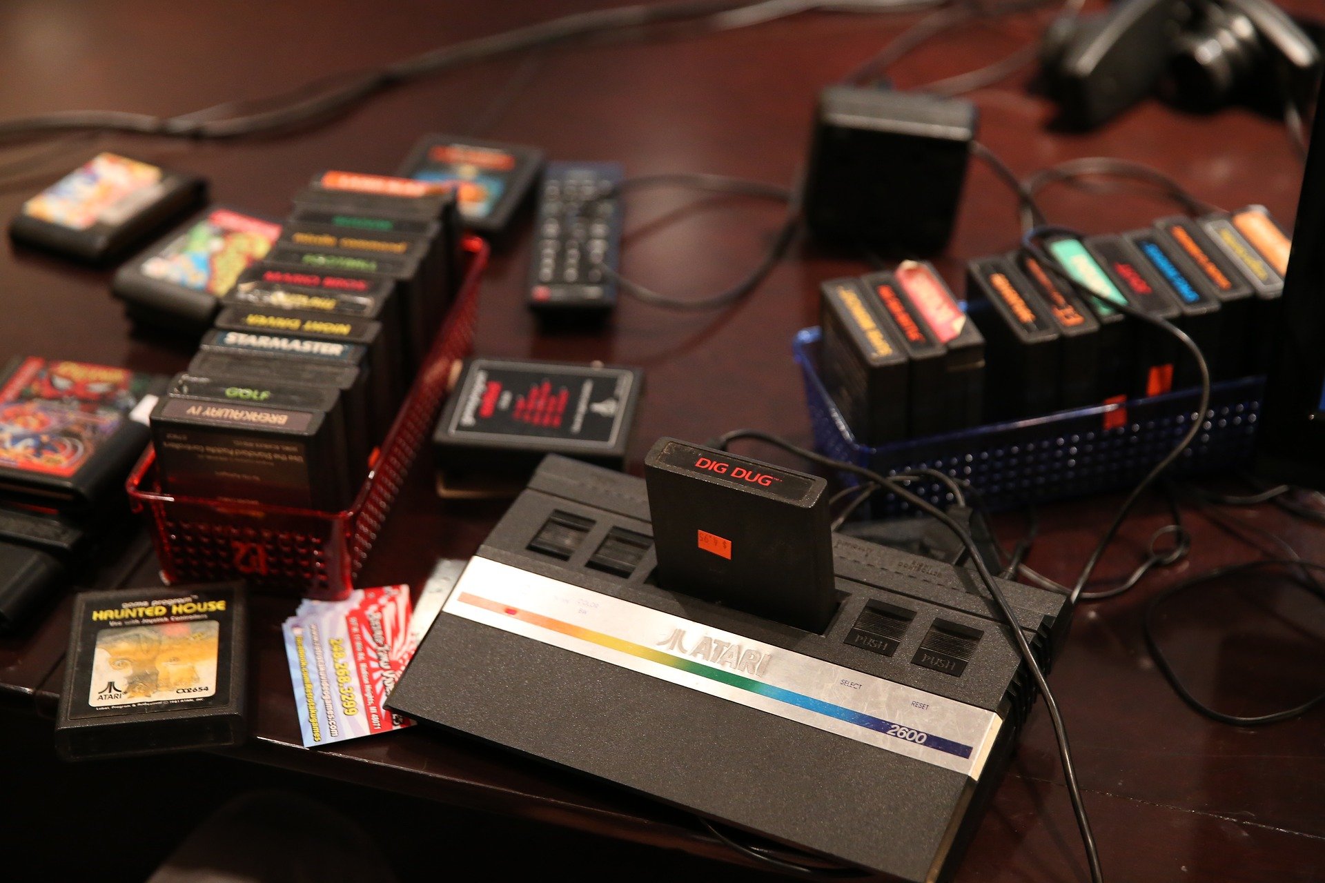An Atari console