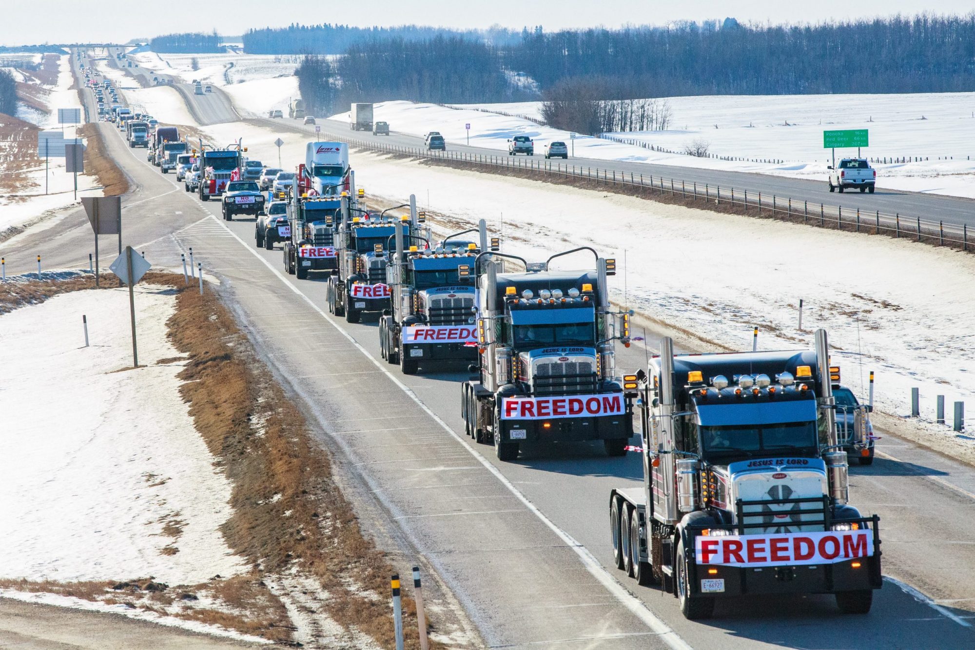 Canada Trucker Protests